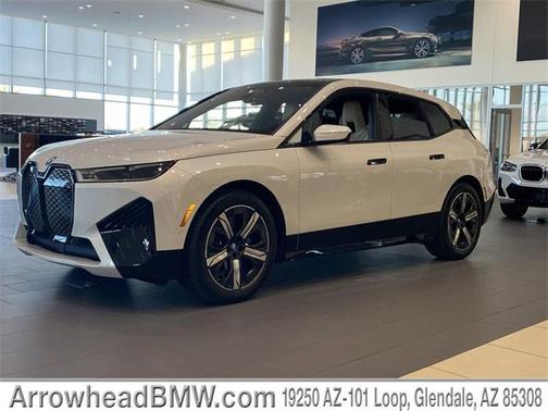 Mineral White Metallic 2023 BMW iX xDrive50