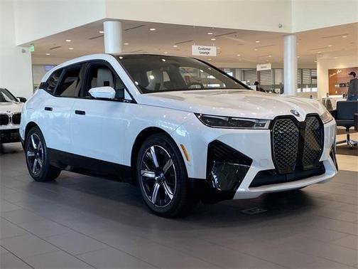 Mineral White Metallic 2023 BMW iX xDrive50