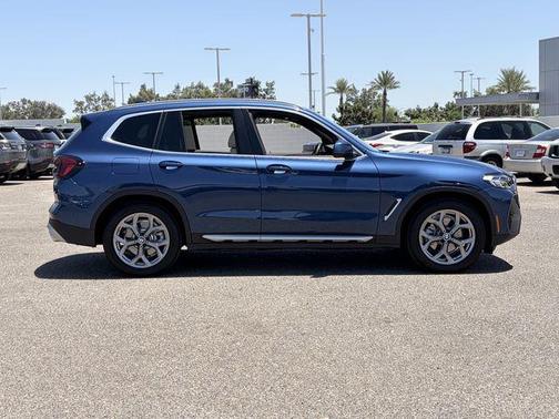 Phytonic Blue Metallic 2024 BMW X3 sDrive30i