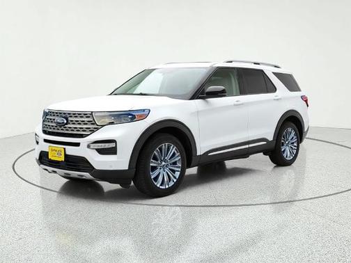 STAR WHITE MET TRI-COAT 2023 Ford Explorer LIMITED