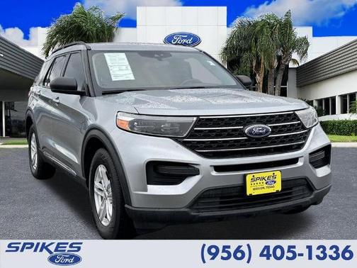 ICONIC SILVER METALLIC 2022 Ford Explorer XLT