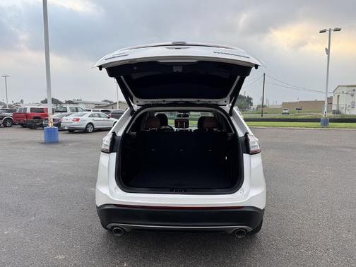 WHITE PLATINUM MET TRI-COAT 2018 Ford Edge TITANIUM