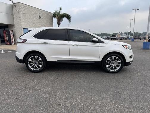 WHITE PLATINUM MET TRI-COAT 2018 Ford Edge TITANIUM