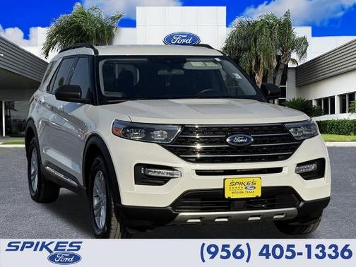 STAR WHITE MET TRI-COAT 2024 Ford Explorer XLT