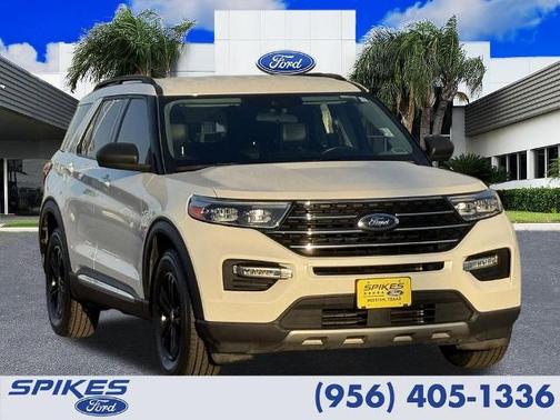 STAR WHITE MET TRI-COAT 2024 Ford Explorer XLT