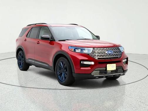 RAPID RED MET TINTED CC 2023 Ford Explorer XLT