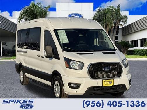 OXFORD WHITE 2024 Ford Transit-350 XLT Wagon