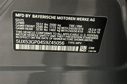 2025 BMW X3 30 xDrive