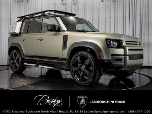 Pangea Green Metallic 2021 Land Rover Defender 110 X-Dynamic HSE