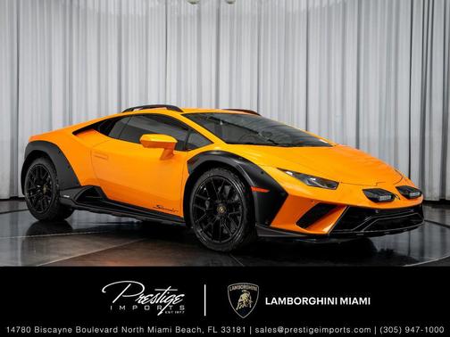 Arancio Anthaeus Matte 2024 Lamborghini Huracan Sterrato Coupe