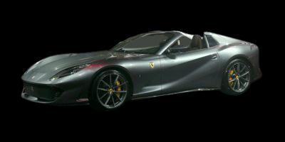 Bianco Avus 2023 Ferrari 812 GTS Convertible