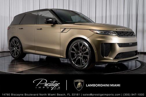 Carbon Bronze SV Bespoke Ultra Metallic Satin 2024 Land Rover Range Rover Sport SV Edition One Carbon Bronze