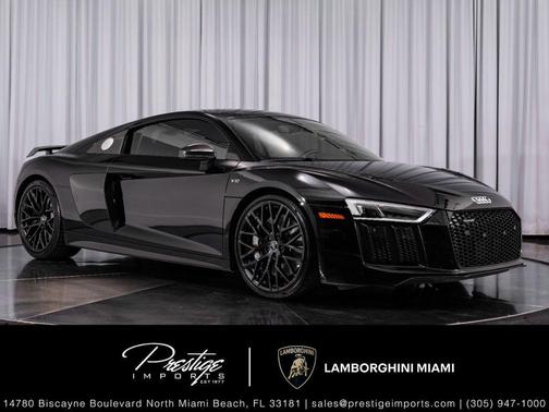 Mythos Black Metallic 2018 Audi R8 5.2 V10 plus