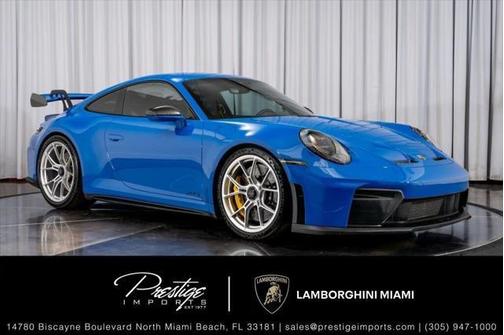 Gentian Blue Metallic 2025 Porsche 911 GT3