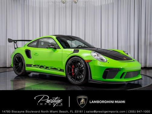 Lizard Green 2019 Porsche 911 GT3 RS