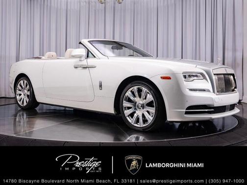 Andalusian White 2016 Rolls-Royce Dawn 2dr Convertible