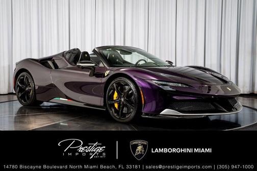 Viola Hong Kong 2025 Ferrari SF90 Spider Atelier