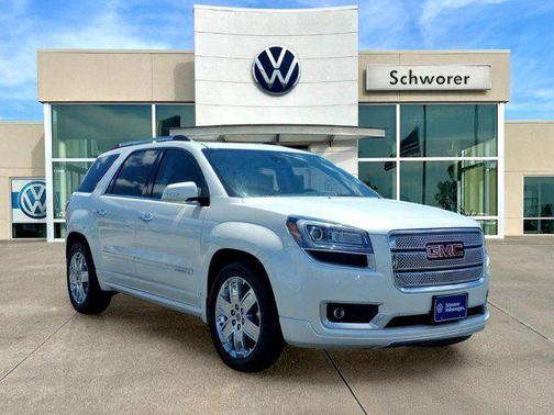 White Diamond Tricoat 2015 GMC Acadia Denali