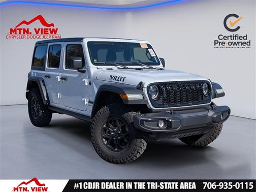 2024 Jeep Wrangler 4-Door Willys 4x4