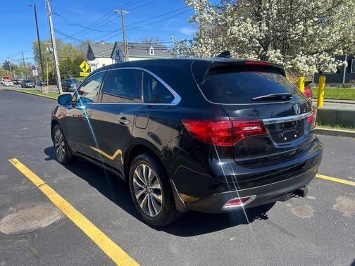 Crystal Black Pearl 2014 Acura MDX 3.5L