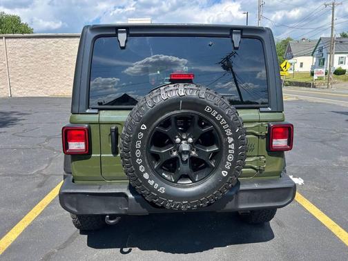 Sarge Green Clearcoat 2021 Jeep Wrangler Unlimited Sport