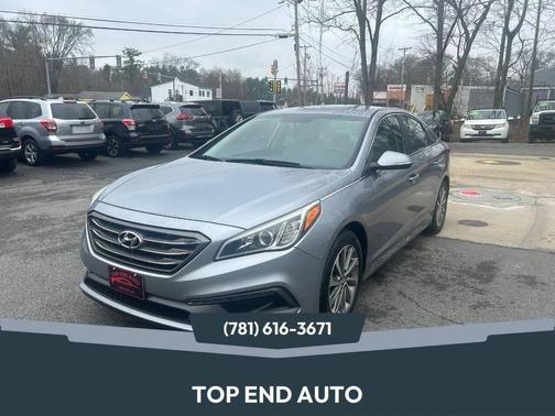 Shale Gray Metallic 2016 Hyundai SONATA Sport Sedan