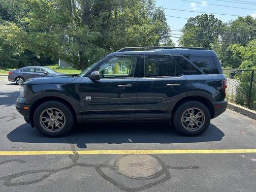 Alto Blue Metallic Tinted Clearcoat 2022 Ford Bronco Sport Big Bend