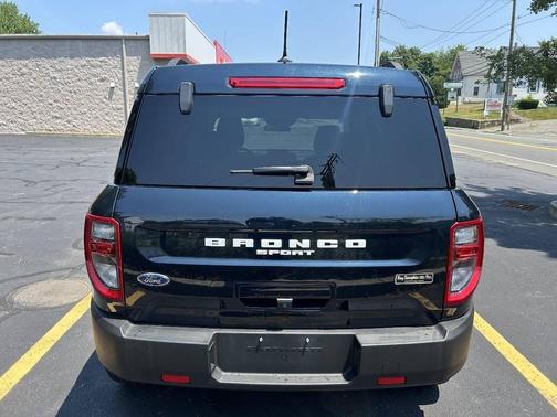 Alto Blue Metallic Tinted Clearcoat 2022 Ford Bronco Sport Big Bend
