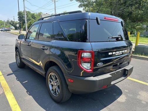 Alto Blue Metallic Tinted Clearcoat 2022 Ford Bronco Sport Big Bend