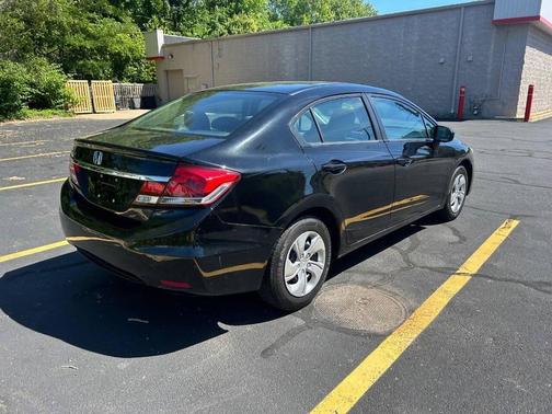 Crystal Black Pearl 2014 Honda Civic LX