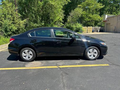 Crystal Black Pearl 2014 Honda Civic LX