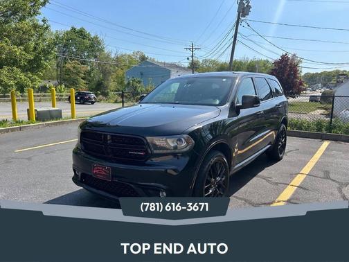 Brilliant Black Crystal Pearlcoat 2016 Dodge Durango Limited