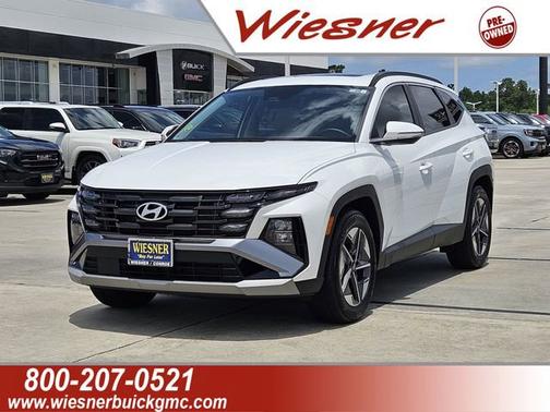 White 2025 Hyundai TUCSON SEL Convenience