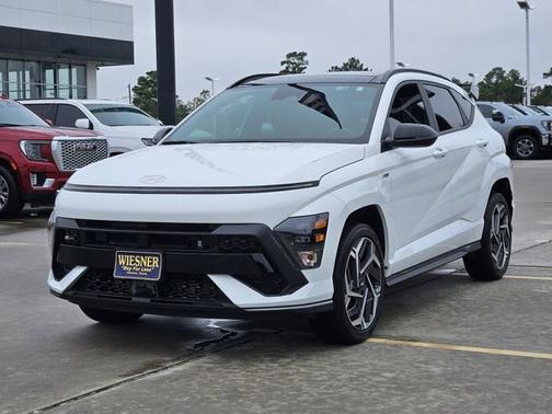 White 2024 Hyundai KONA N Line SUV