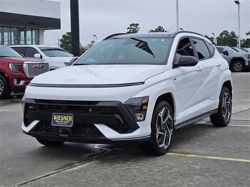 White 2024 Hyundai KONA N Line SUV