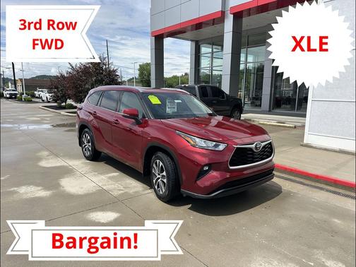Ruby Flare Pearl 2020 Toyota Highlander XLE