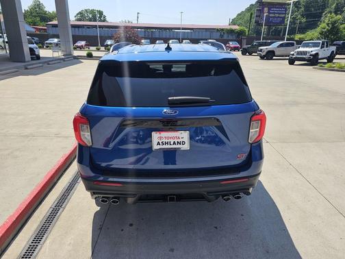 Atlas Blue Metallic 2023 Ford Explorer ST