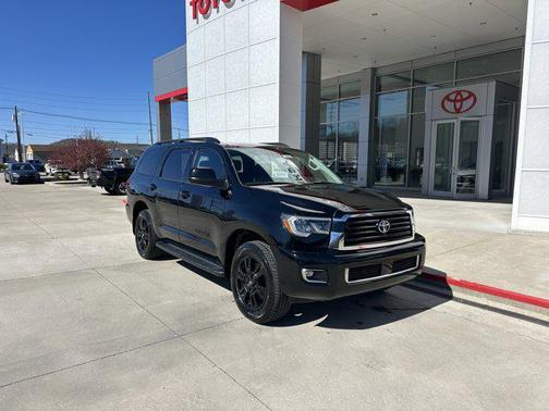 Midnight Black Metallic 2018 Toyota Sequoia TRD Sport