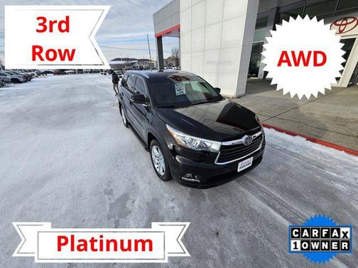 2015 Toyota Highlander Limited Platinum