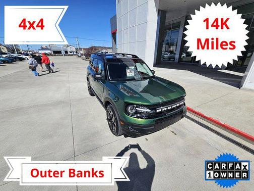 Eruption Green Metallic 2024 Ford Bronco Sport Outer Banks