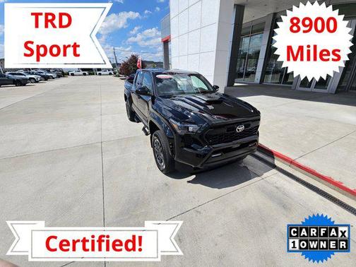 Black 2025 Toyota Tacoma TRD Sport