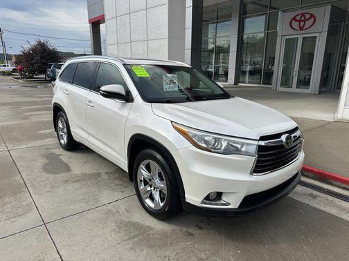 Blizzard Pearl 2015 Toyota Highlander Limited Platinum