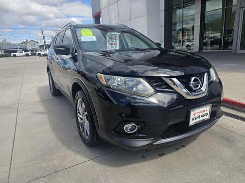 Super Black 2015 Nissan Rogue SL