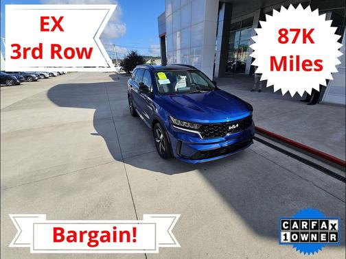Sapphire Blue 2022 Kia Sorento EX