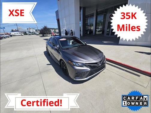 Predawn Gray Mica 2021 Toyota Camry XSE