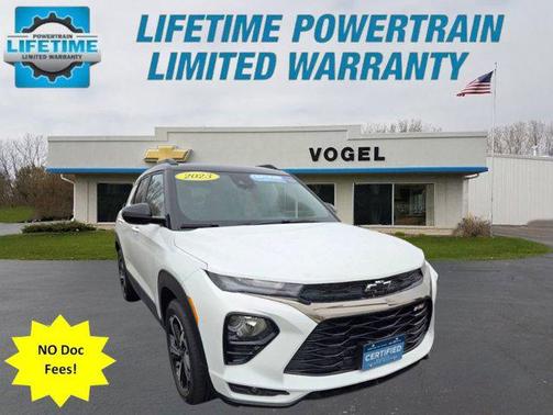 Summit White 2023 Chevrolet Trailblazer RS