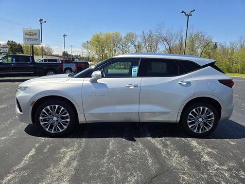 Silver Ice Metallic 2021 Chevrolet Blazer Premier