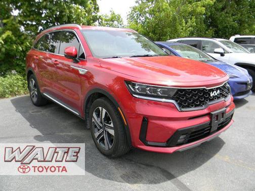 Runway Red 2022 Kia Sorento Plug-In Hybrid SX