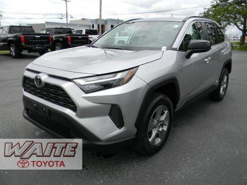 Silver Sky Metallic 2025 Toyota RAV4 Hybrid SE