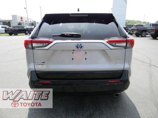 Silver Sky Metallic/Midnight Black Metallic 2024 Toyota RAV4 Prime XSE